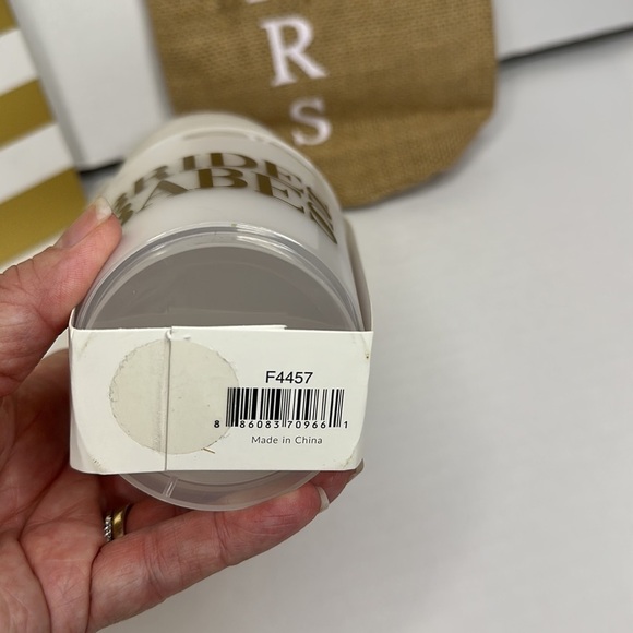 BRIDE BUNDLE Wedding planner, Mr Mrs Burlap Wine Bag Bachelorette Cups Stirrers - Picture 6 of 16